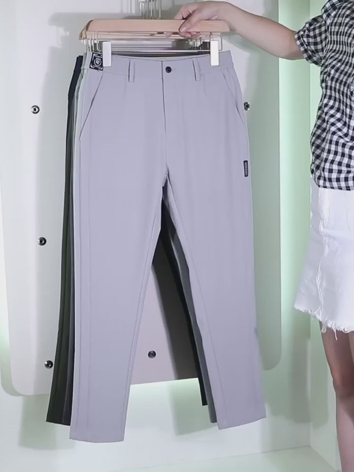 Men's Golf Pants 2025 Spring Autumn High Elasticity Fashion Casual Versatile Breathable Quality Trousers for Comfortable Wear